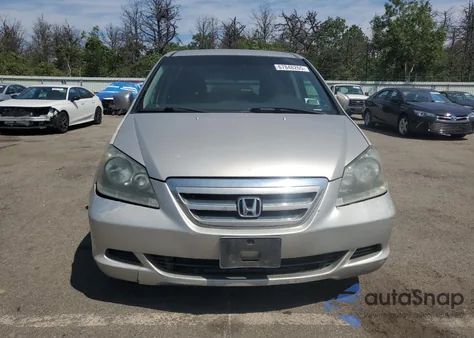 2005 Honda Odyssey Ex из США, поврежденный, VIN 5FNRL38435B422439